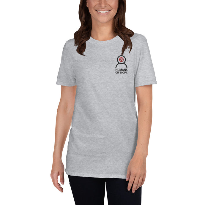 Short-Sleeve Unisex Humans Off Social T-Shirt