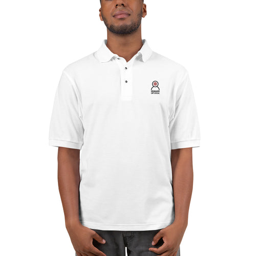 Men's Humans Off Social Premium Polo