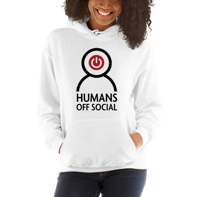 Unisex Humans Off Social Hoodie